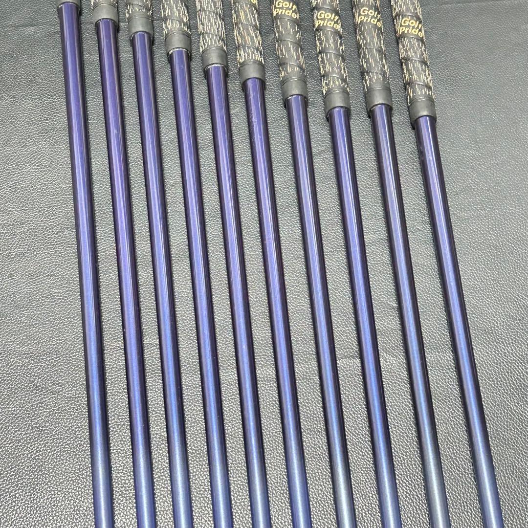 名器 ジャンボ尾崎 J's チタンマッスル ハーモテック 10本フルセット