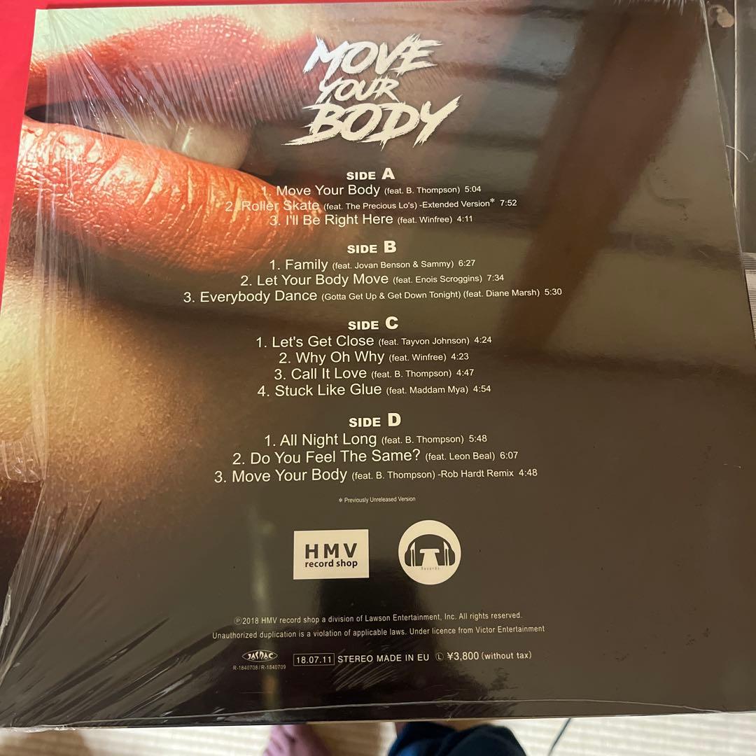 MOVE YOUR BODY T-GROOVE レコード