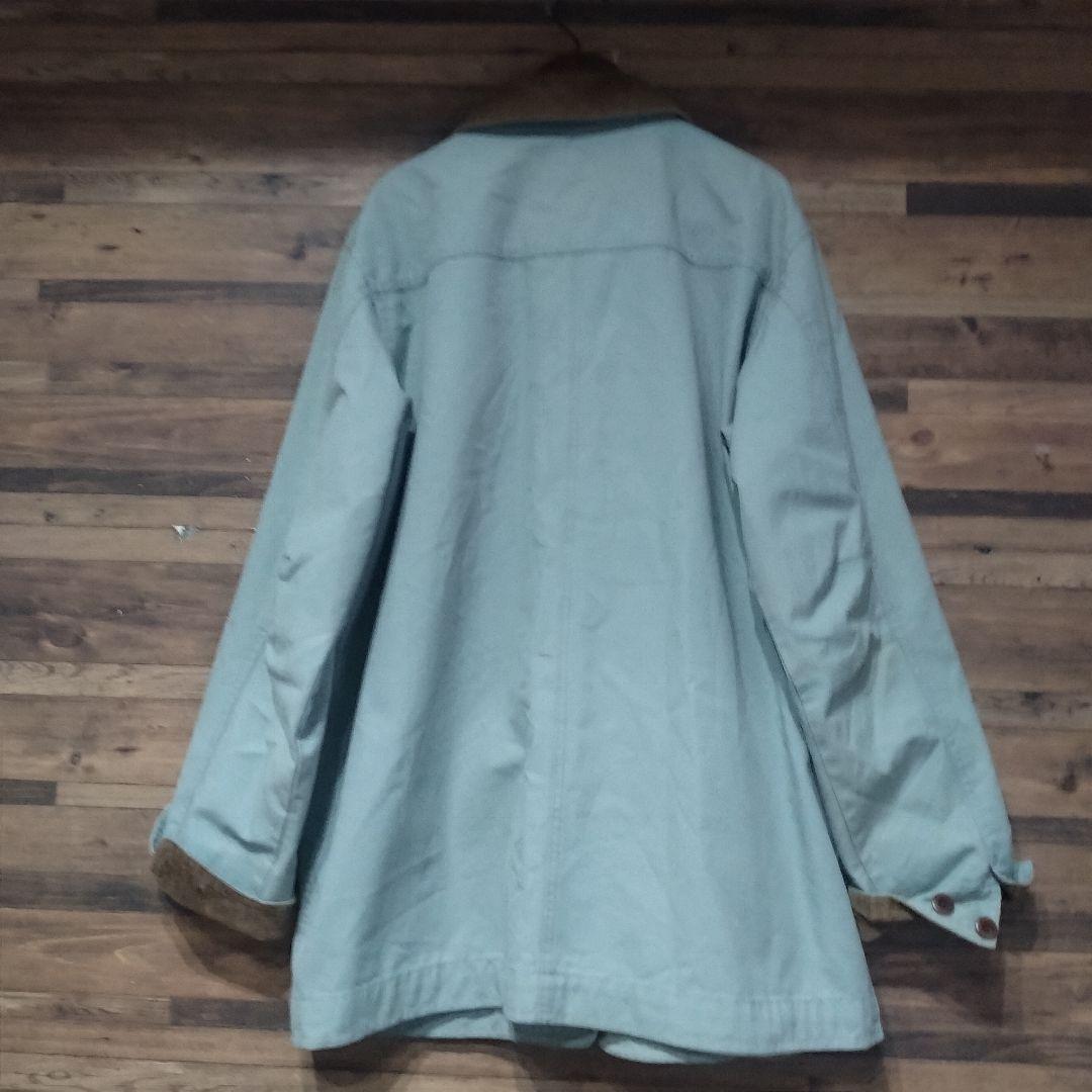90s 00s L.L.Bean ハンティング ジャケット ティファニーブルー