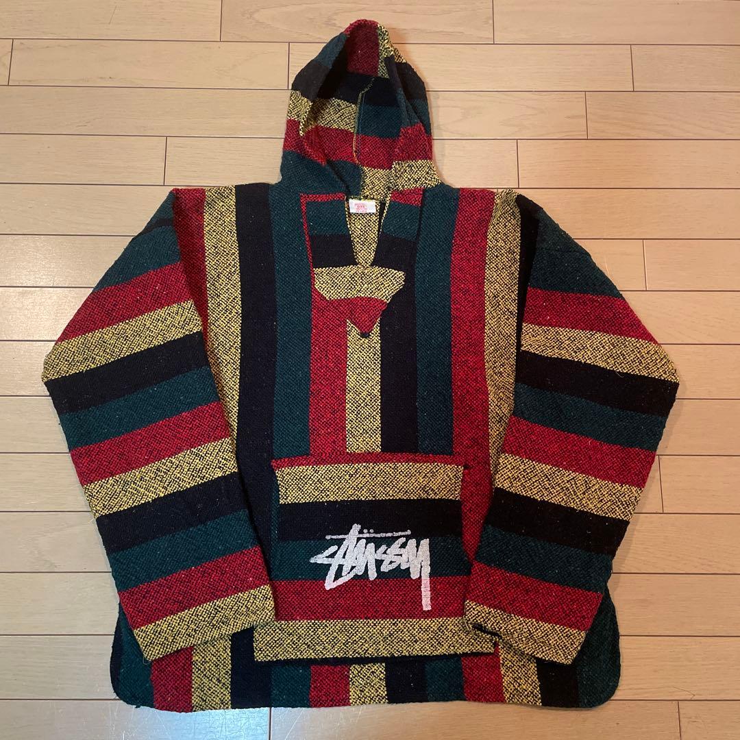 80s〜　Bootleg OLD STUSSY Mexican Parka XL