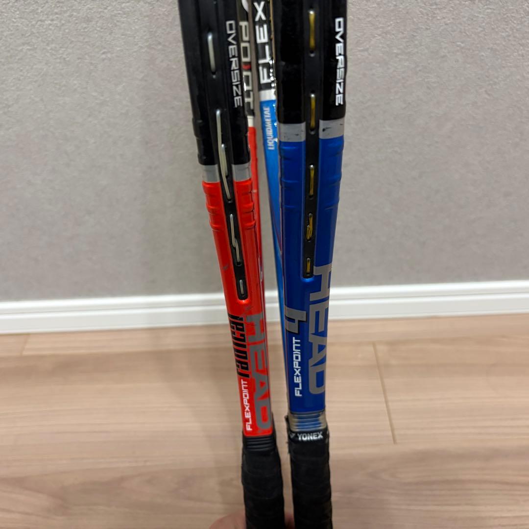 HEAD Flexpoint Radical /4 テニスラケ ット2本セット