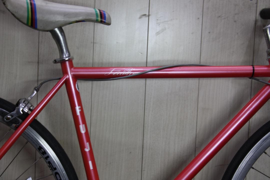 あ*る様 FUJI FEATHERフェザー700C クロモリ 490mm シング