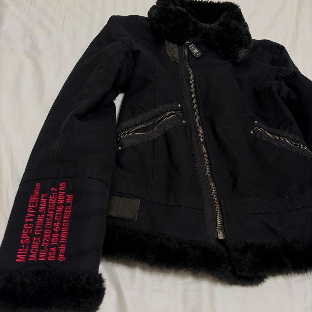 00’s archive MIDAS fur jacket グランジ y2k