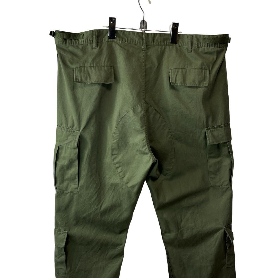 ROTHCO ミニタリー BDUカーゴパンツ カーキ 極太 希少サイズ 3XL