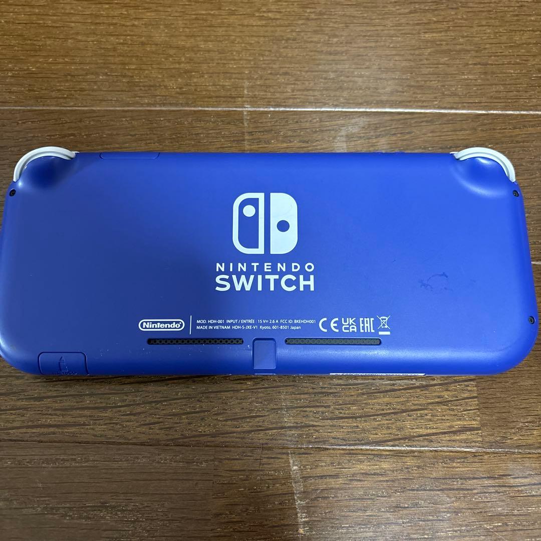 Nintendo Switch Lite 青 本体 充電器付き