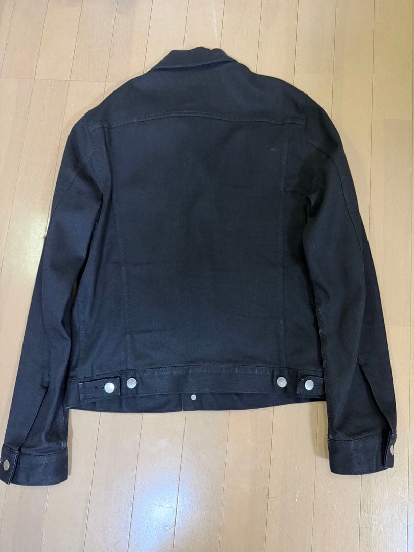 ブラックデニムジャケット