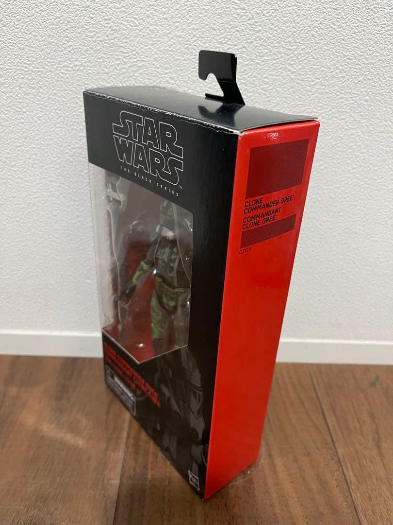 未開封　スターウォーズ　ブラックシリーズ　クローン　コマンダー　グリー