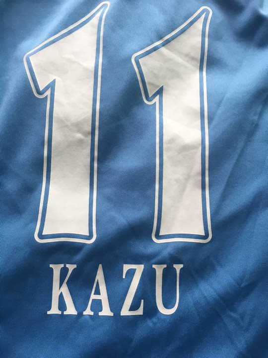横浜FC 三浦知良選手 ユニフォームデザイン シャツ