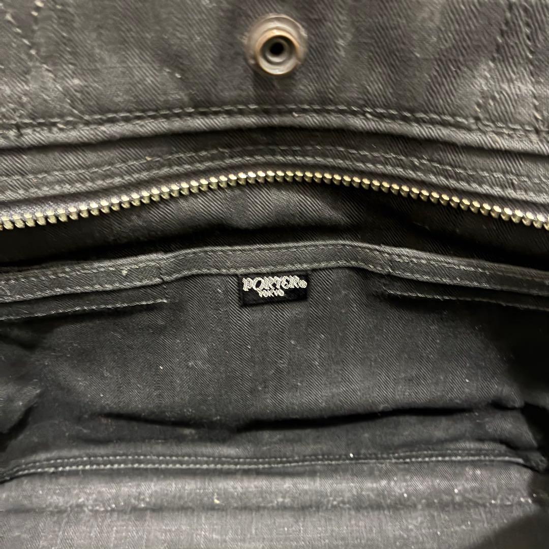【美品】PORTER スモーキー トートバッグ（S）ブラック
