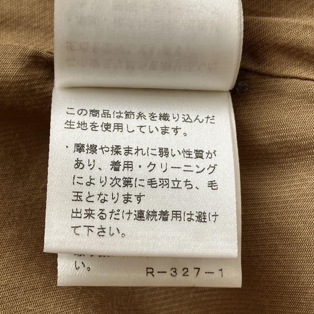 ITALY製　RALPH LAUREN リネン　麻　ステンカラーコート　 L