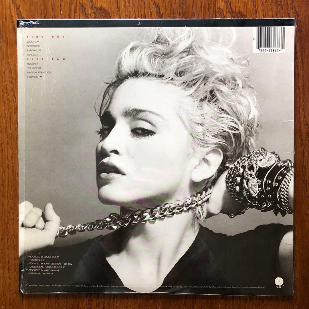 マドンナ MADONNA 1st.アルバム【USオリジナル盤・爆音・美品】①