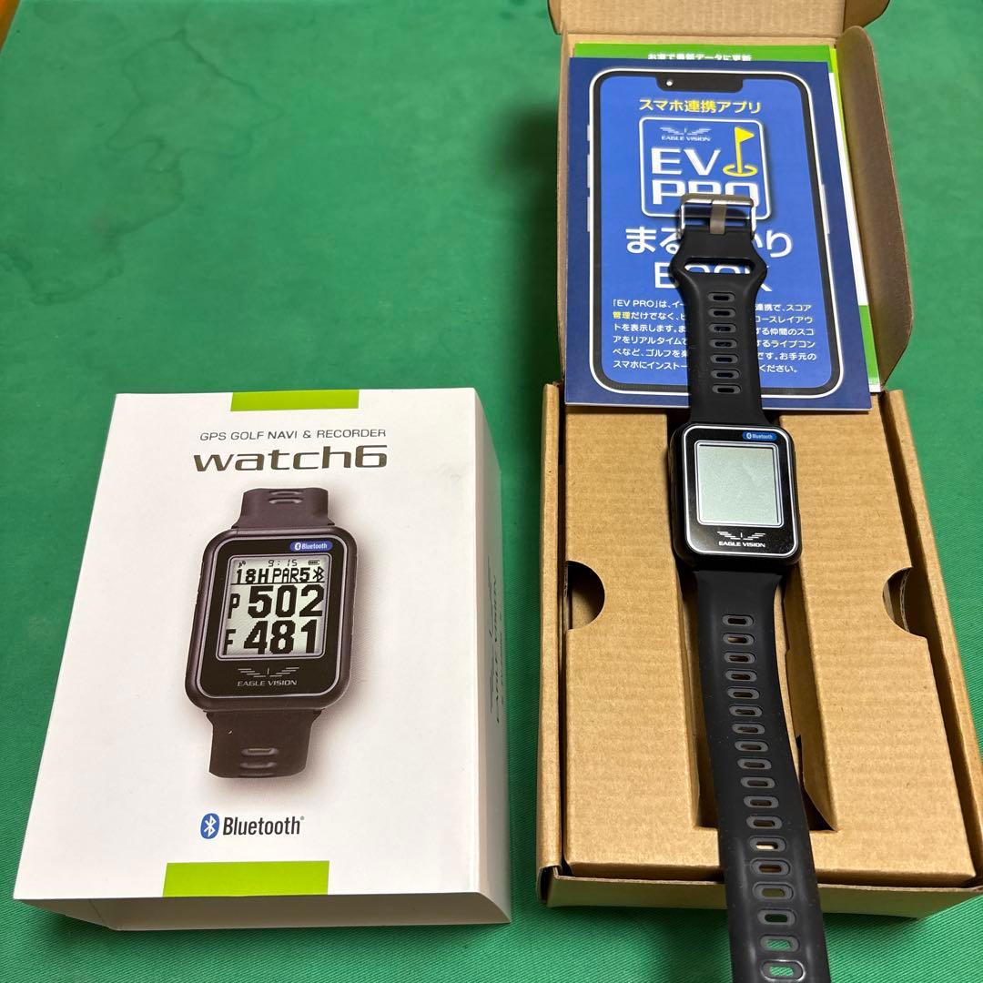 EAGLE VISION watch6 イーグルウォッチ6 ブラック