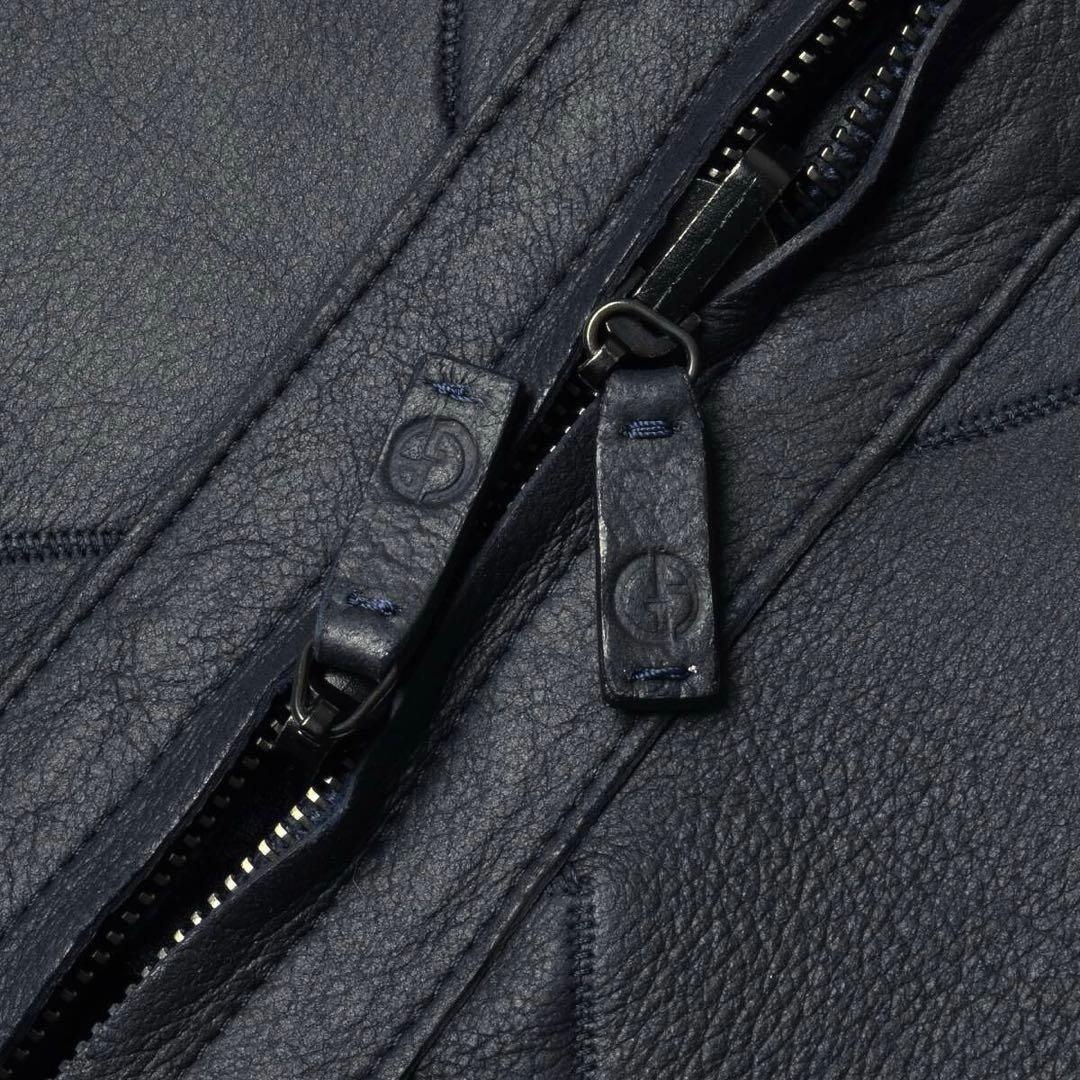Giorgio Armani リバーシブル ムートン ジャケット