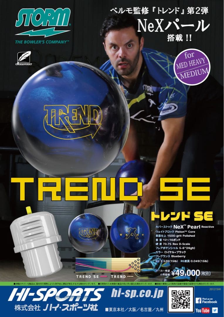 丸*平様 ベルモンテ選手監修✨ トレンドSE 15ポンド