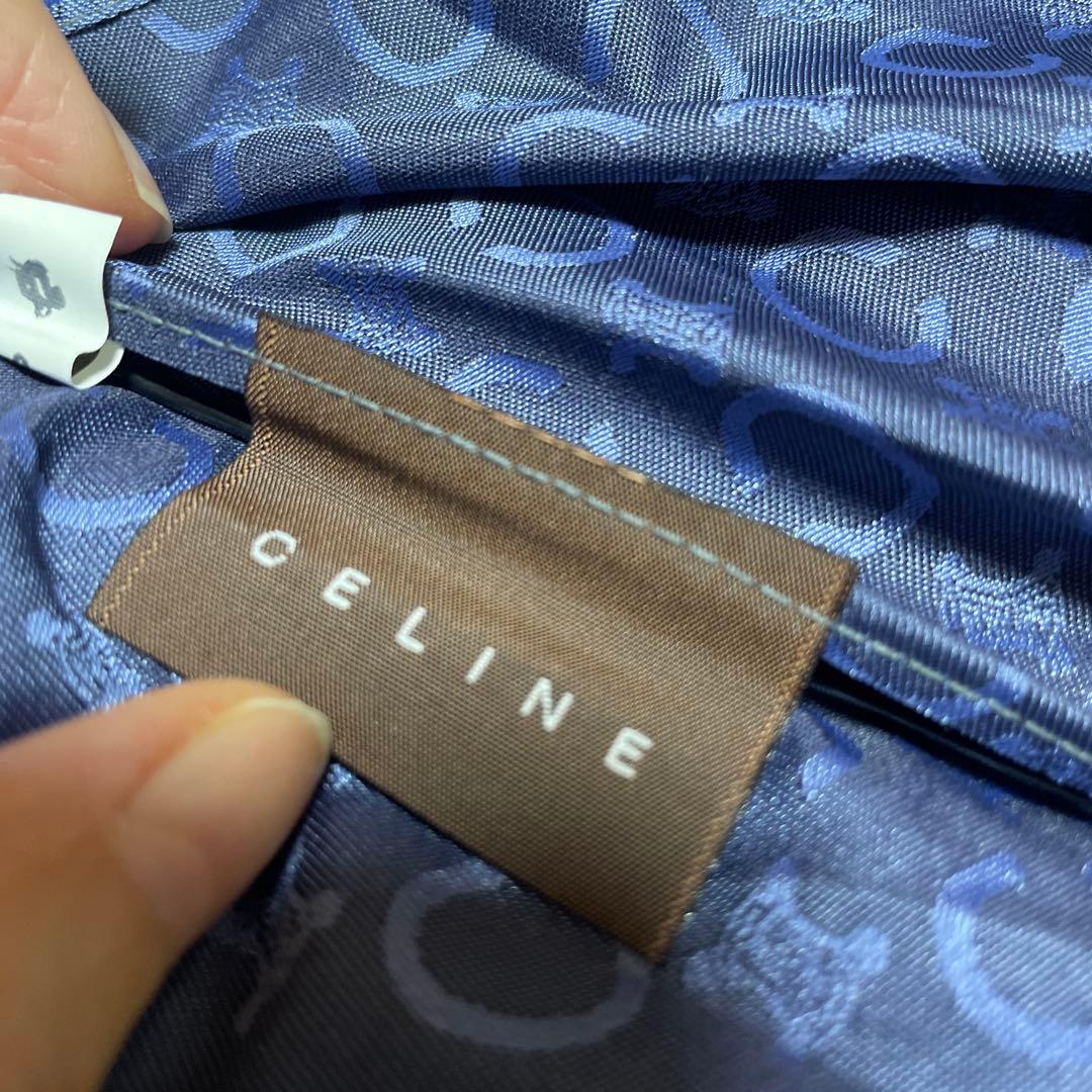 CELINE ネイビー 折りたたみ傘