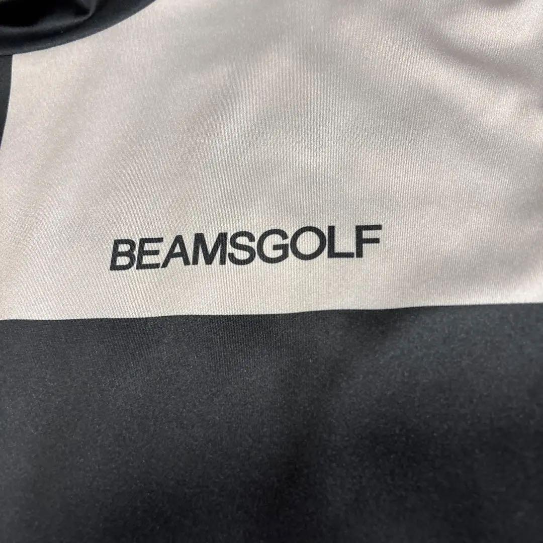 美品BEAMSGOLF ゴルフシャツ L ビームスゴルフ　ブラック　ベージュ