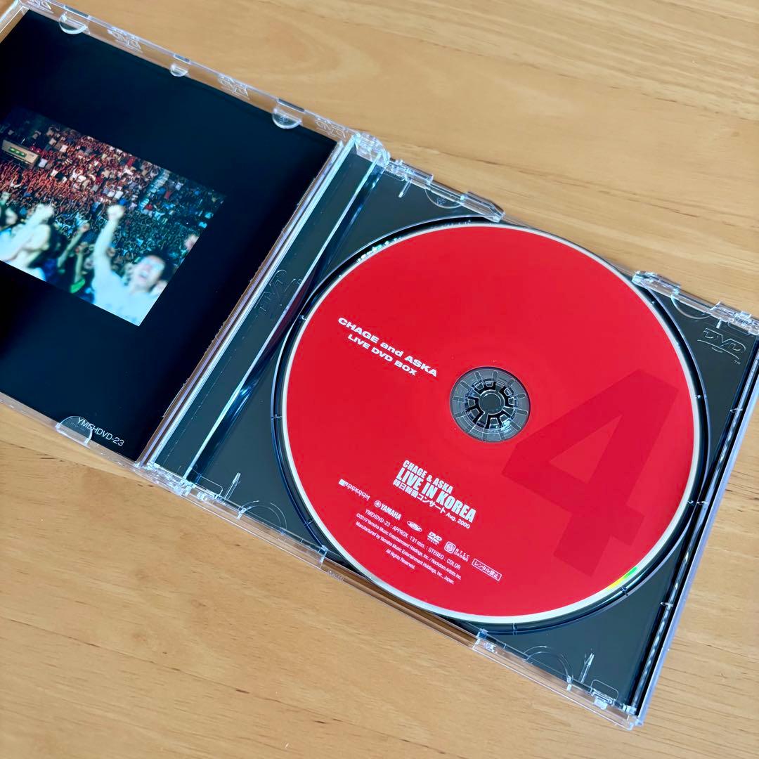 CHAGE and ASKA LIVE DVD BOX 4 一部未開封品含む