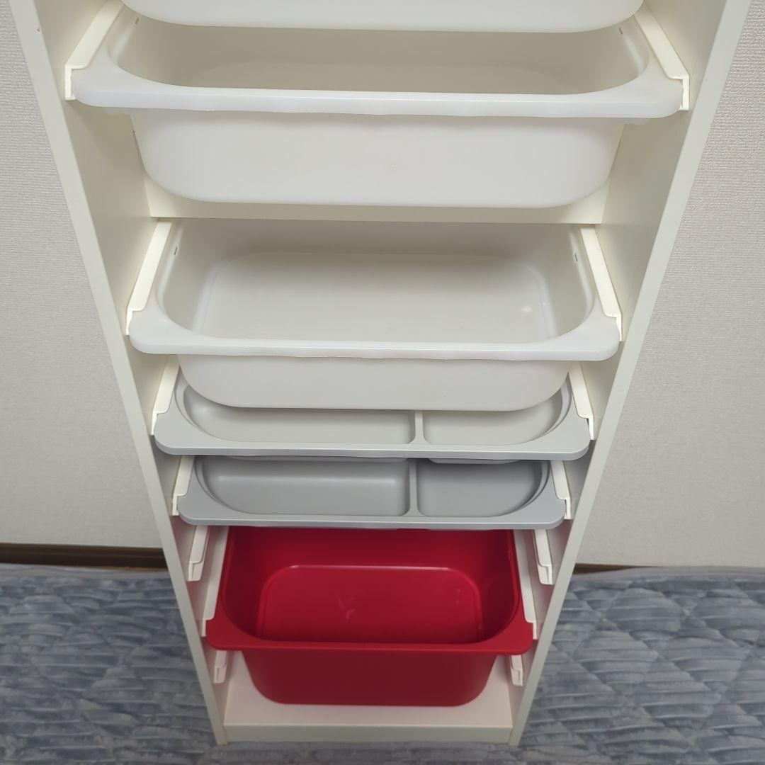 【廃盤ボックス付】 IKEA 廃盤品トロファスト 収納コンビネーション180cm
