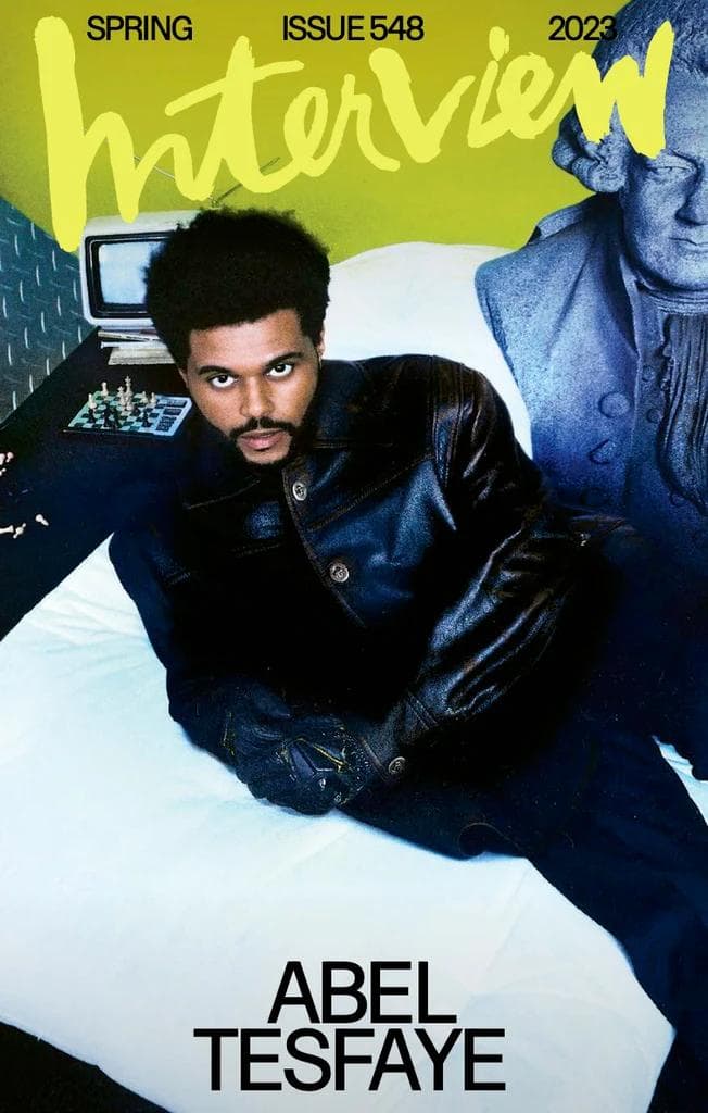 ★レア INTERVIEW magazine #548／ザ・ウィークエンド