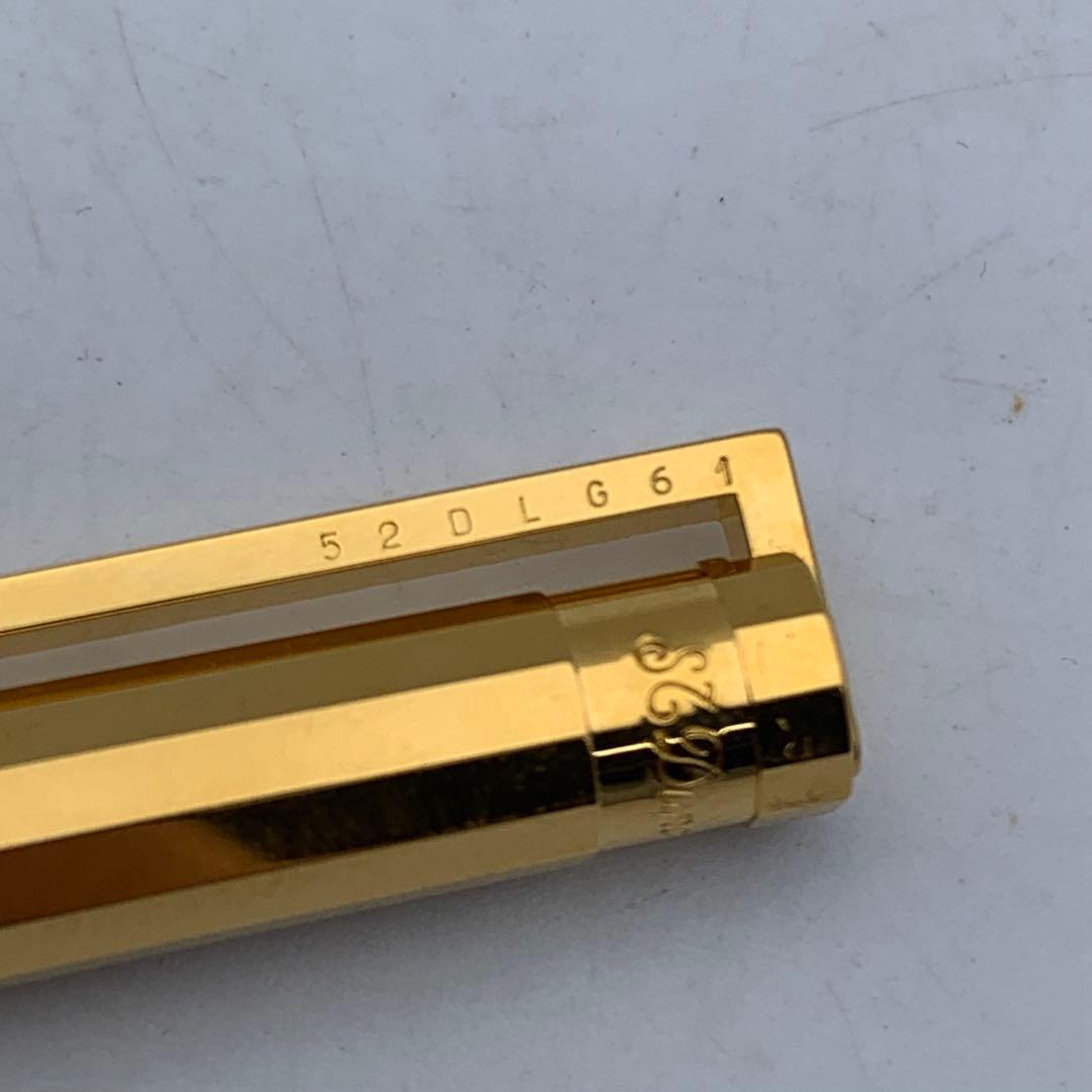 S.T.Dupont デュポン クラシック ゴールドプレートボールペン