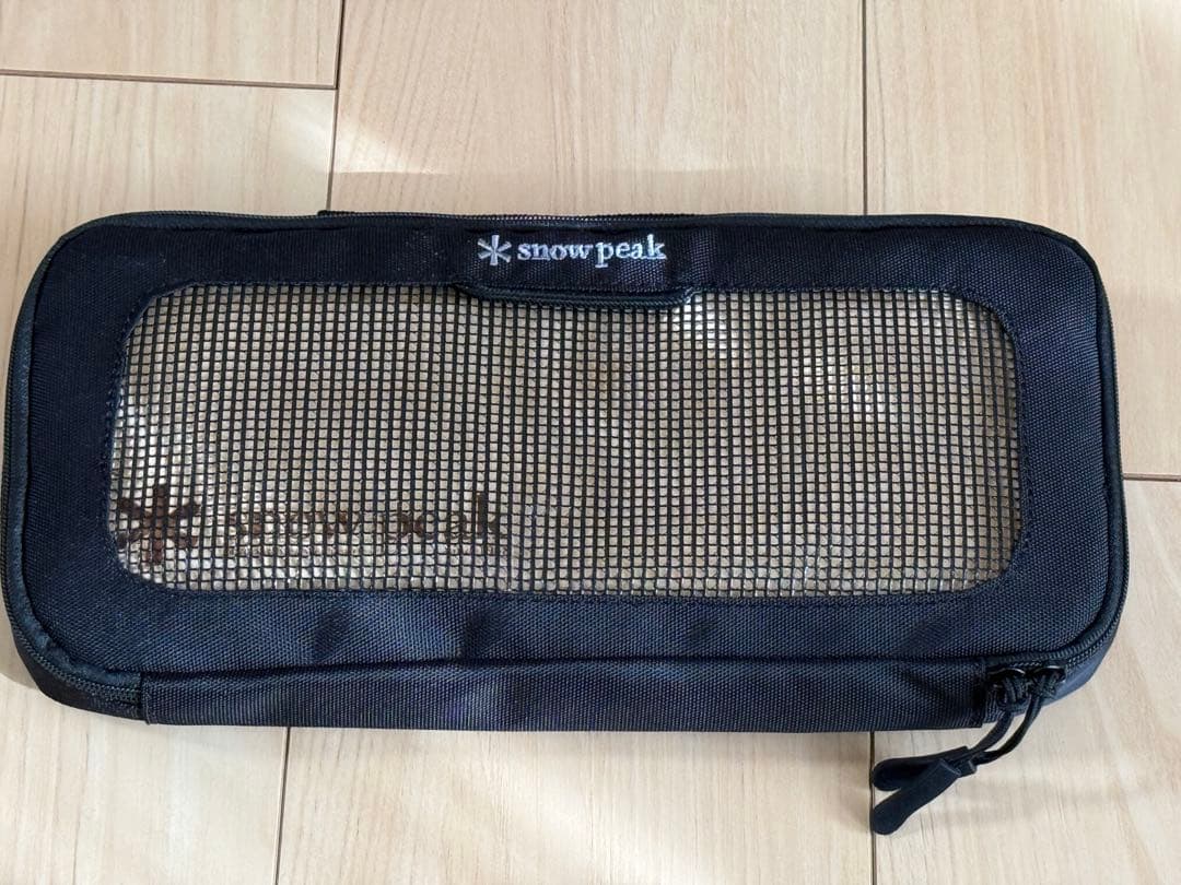  peak ステンレスナイフまな板セット + メッシュケースのセット
