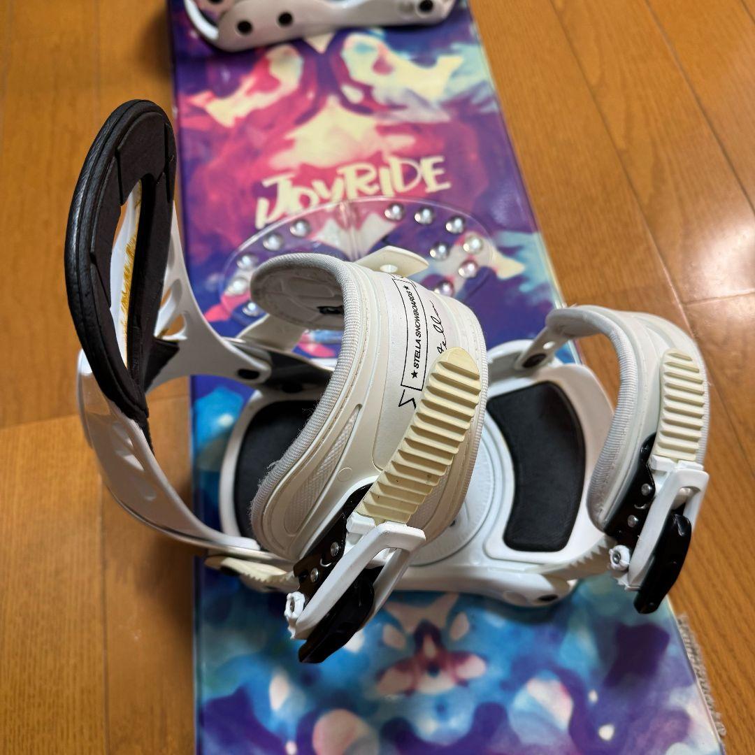 美品 送料込み JOYRIDE ビンディング付き スノボ