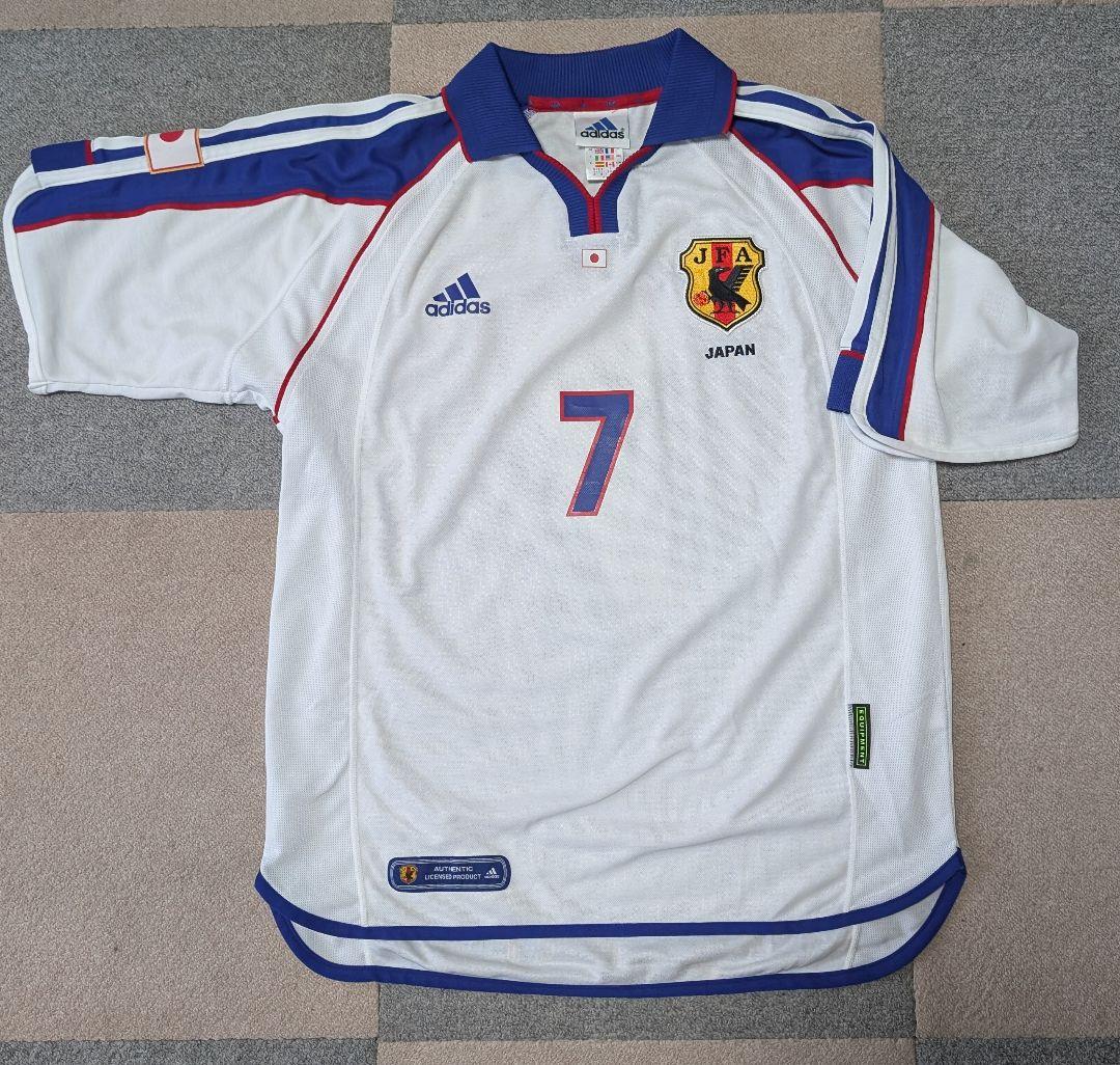 2001 日本代表ユニフォーム　コンフェデモデル　中田英寿