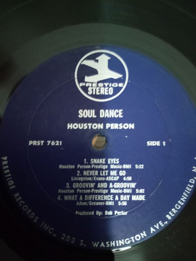HOUSTON PERSON　レアグルーヴ　SOUL JAZZ ジャズファンク