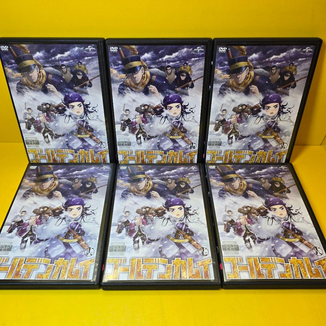 ※新品ケース交換済み　「ゴールデンカムイ」1期~4期 全25巻 DVD