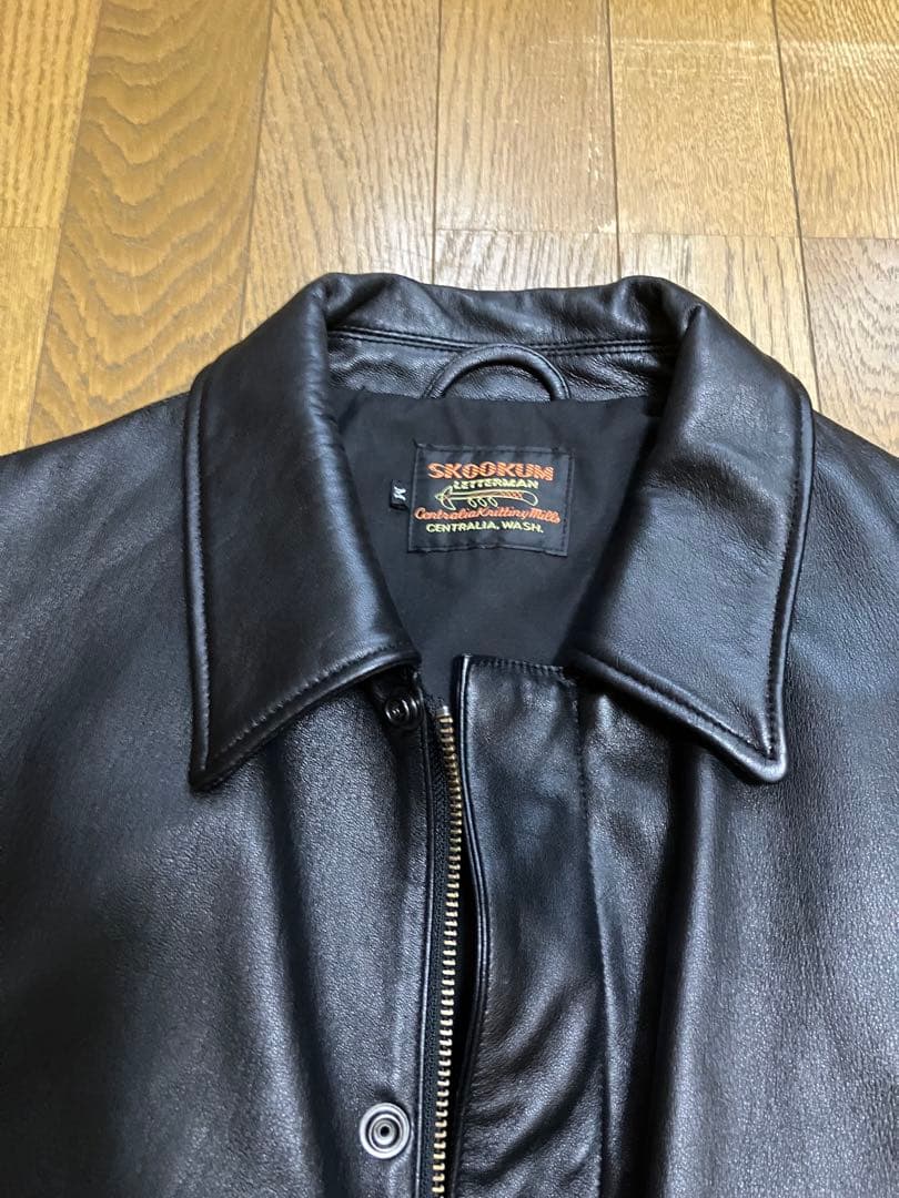 SKOOKUM ジャーナルスタンダードレリューム別注A-2レザージャケット