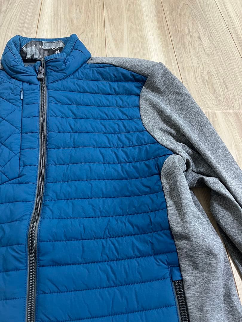 GRAYSON ネイビー グレー ジャケット　美品
