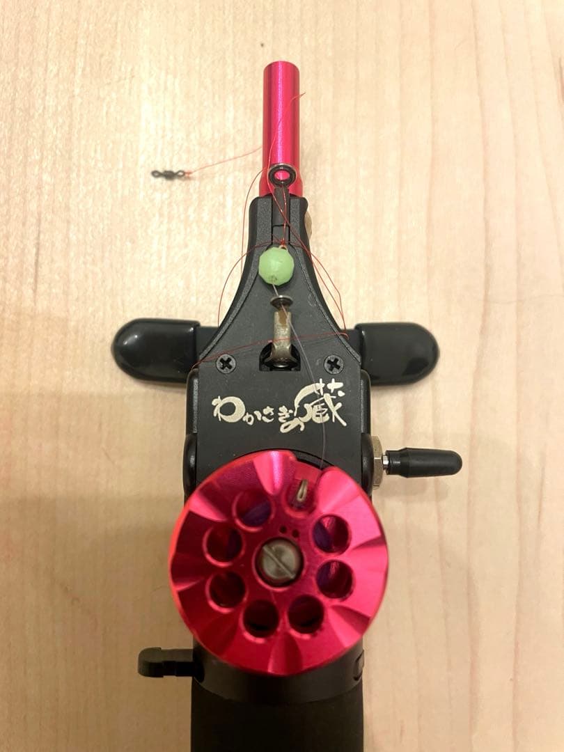 わかさぎの蔵　一丁　わかさぎ電動リール　ピンク　【美品】