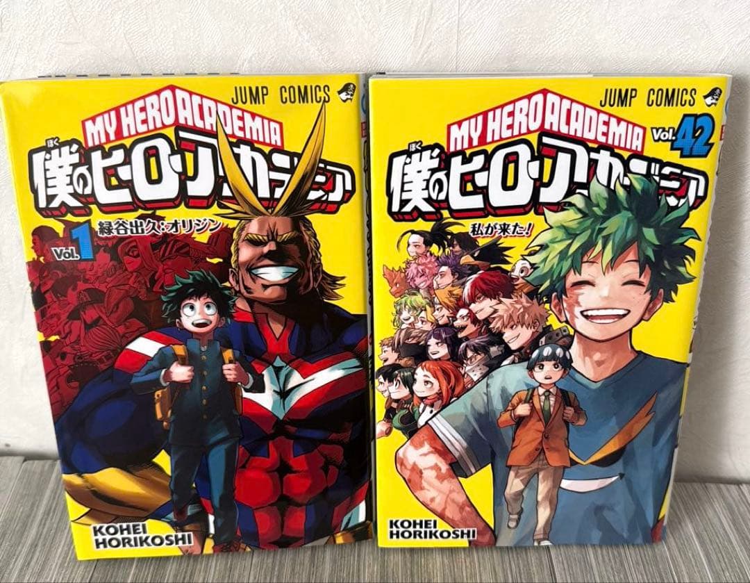 僕のヒーローアカデミア １〜３８巻４０・４２巻 全４０巻セット