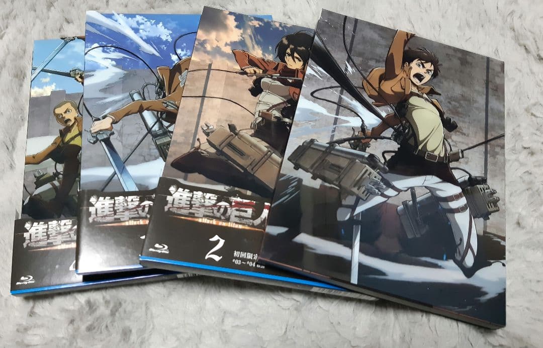 進撃の巨人　初回限定版　season1 Blu-ray　全巻　セット