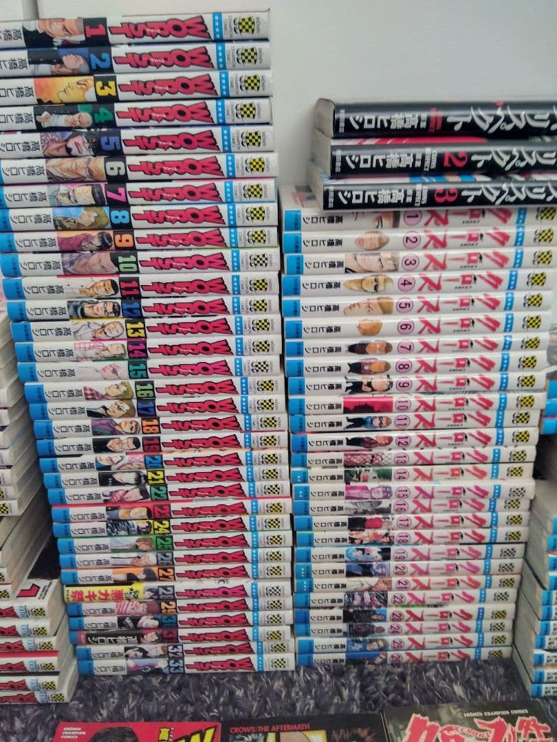 WORST　クローズ全巻　高橋ヒロシ　リブート　ZERO　他　計100冊以上