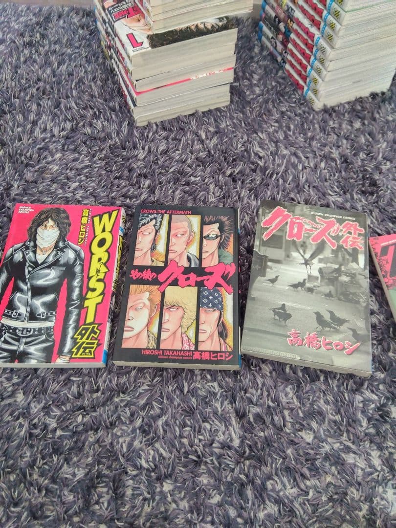 WORST　クローズ全巻　高橋ヒロシ　リブート　ZERO　他　計100冊以上