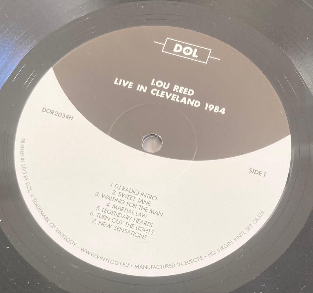 ◾️1984年未発表ライブ■LOU REED■ルー・リード■Live Clevel