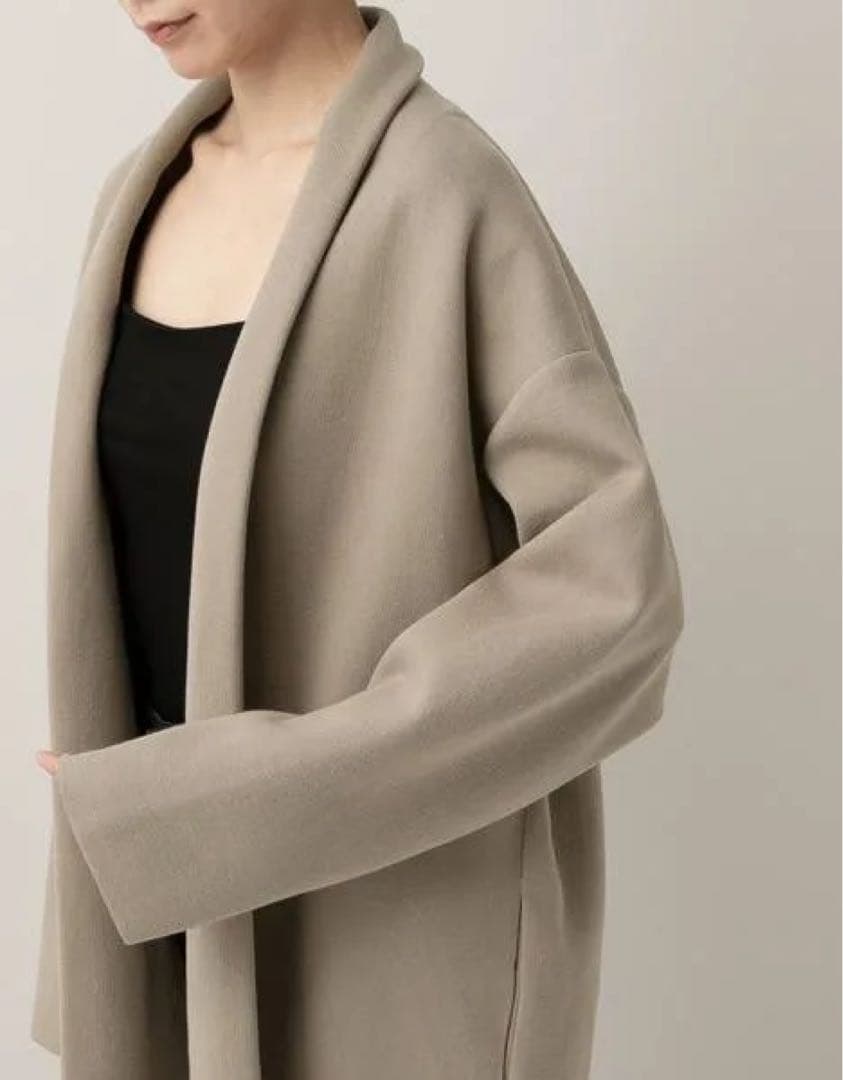 Curensorogy （定価2.6万）ニットショートガウン 日本製 カーデ