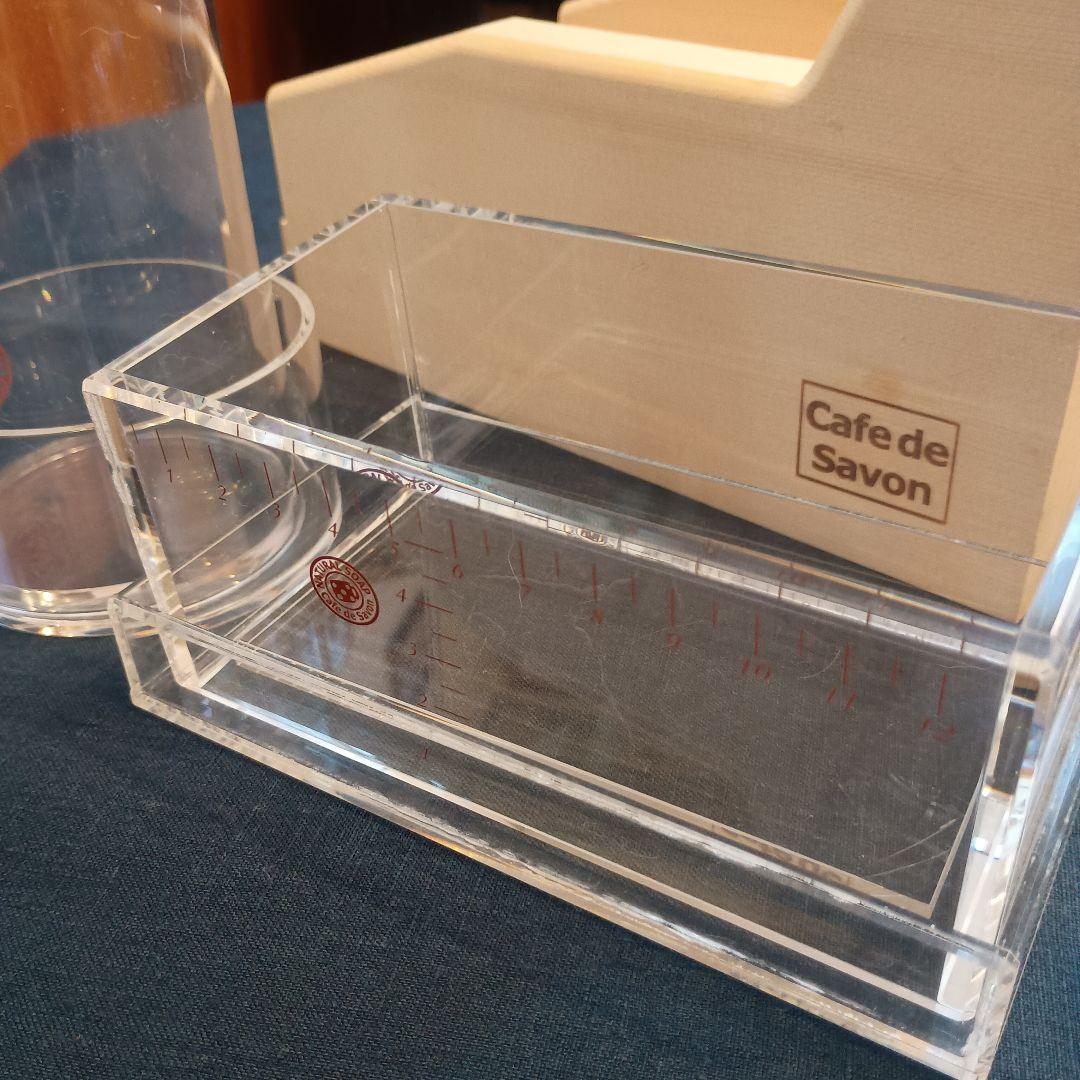 ❀手作り石鹸用です アクリルモールド　ソープカッター Cafe de Savon