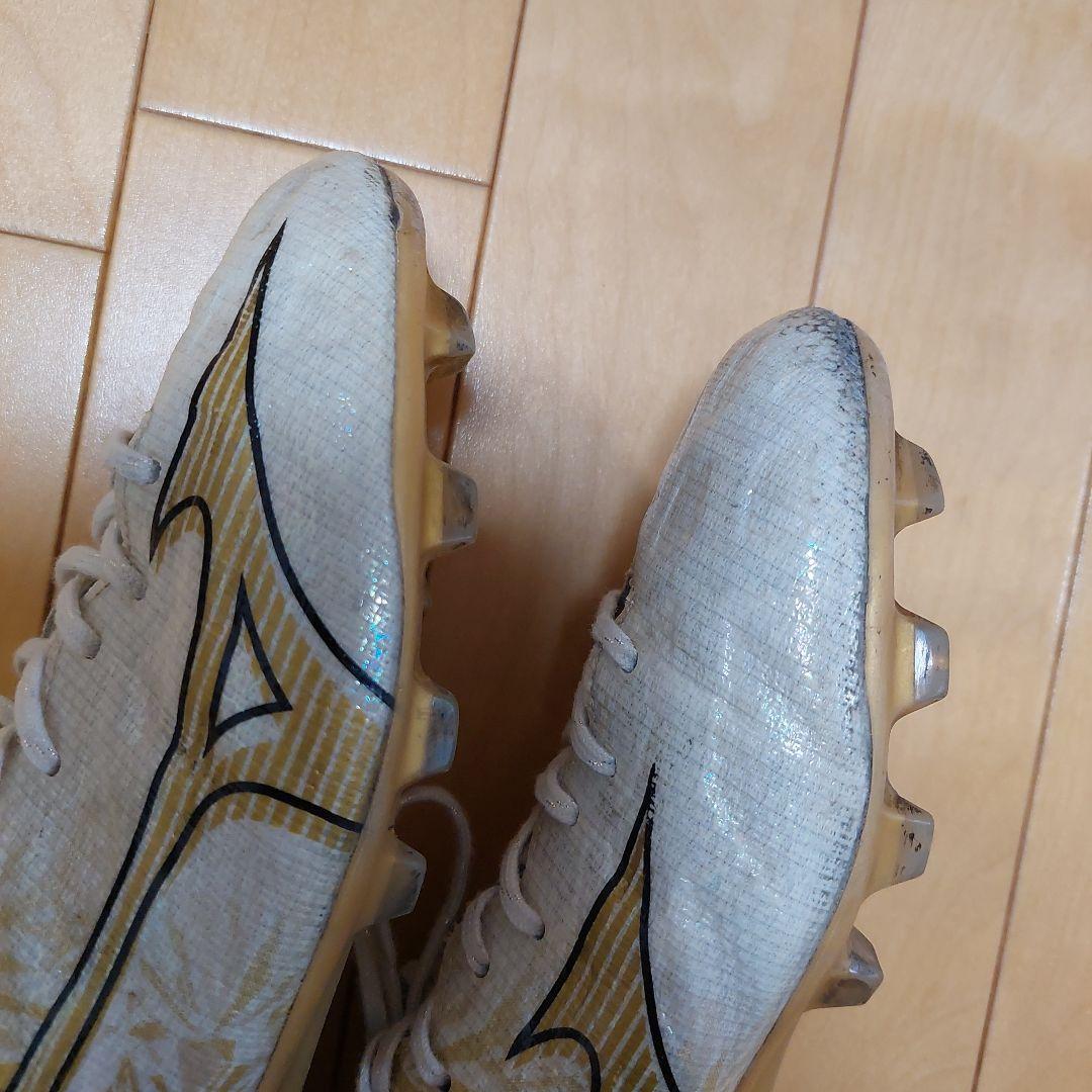 Mizuno アルファ ☆スパイク☆サッカーシューズ 25.0cm