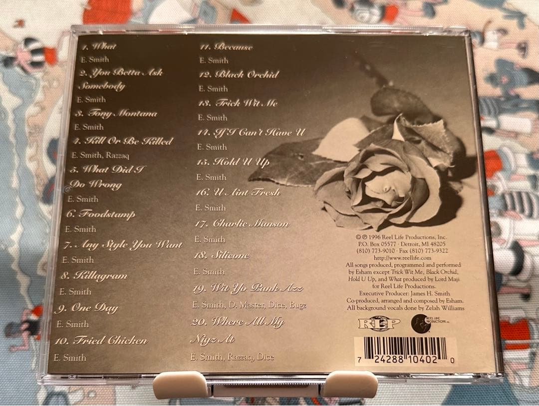 洋楽 G RAP Esham Dead Flowerz CD 96 OG
