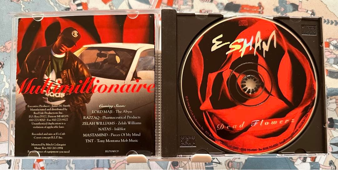 洋楽 G RAP Esham Dead Flowerz CD 96 OG