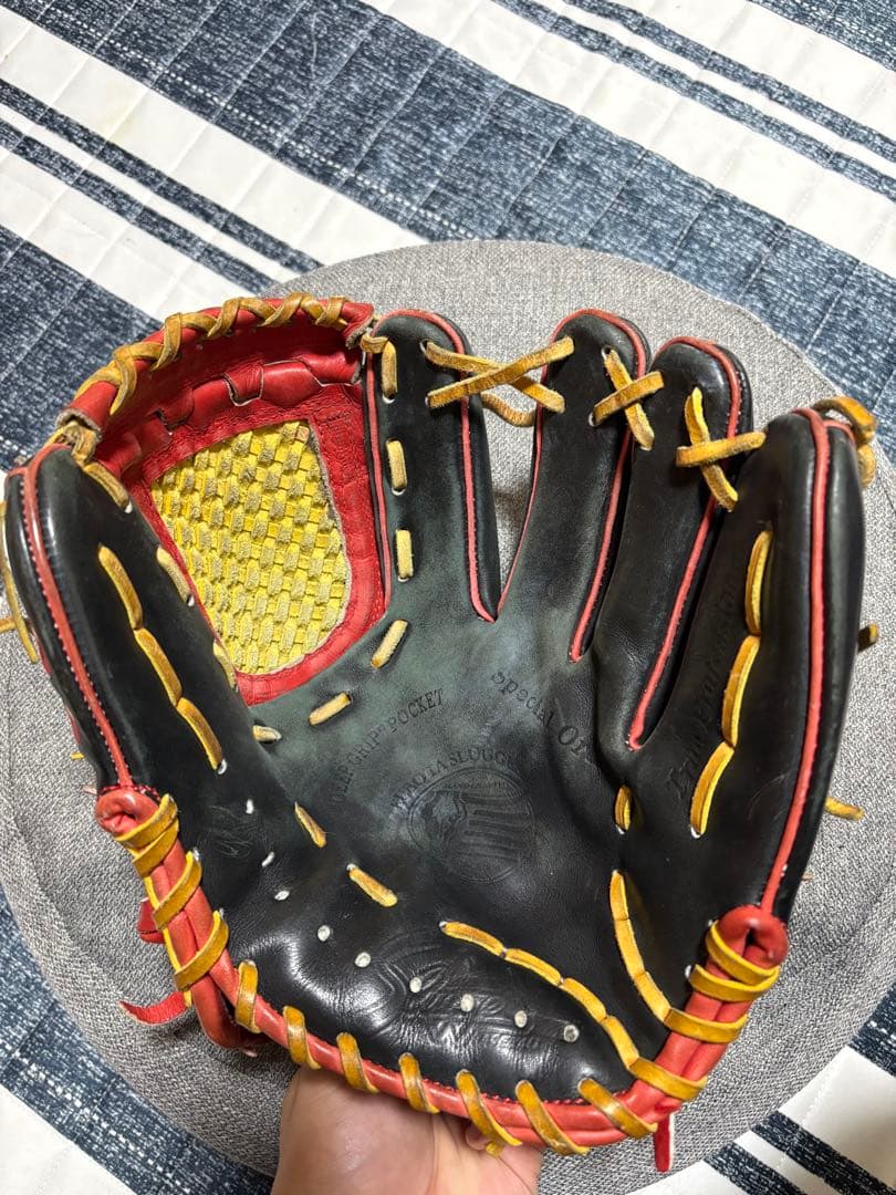 【美品】KSG 硬式 内野手用 フルオーダー 久保田スラッガー グローブ