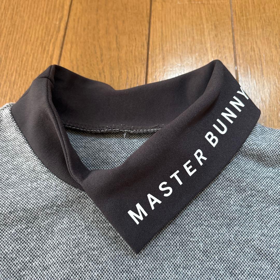 MASTER BUNNY ハイネックシャツ グレー/ブラック