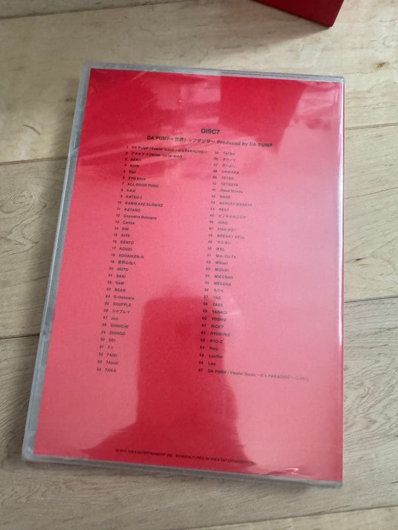 SALE美品　未開封品ありDA PUMP Red live 20th DVダンス