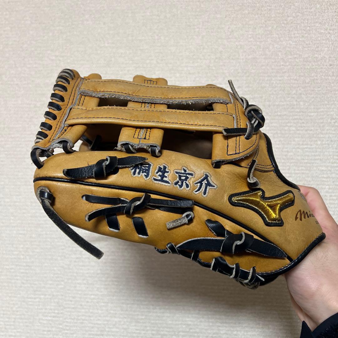 ミズノプロ　軟式オーダー野球グローブ 左投げ　外野手用　USAコルク