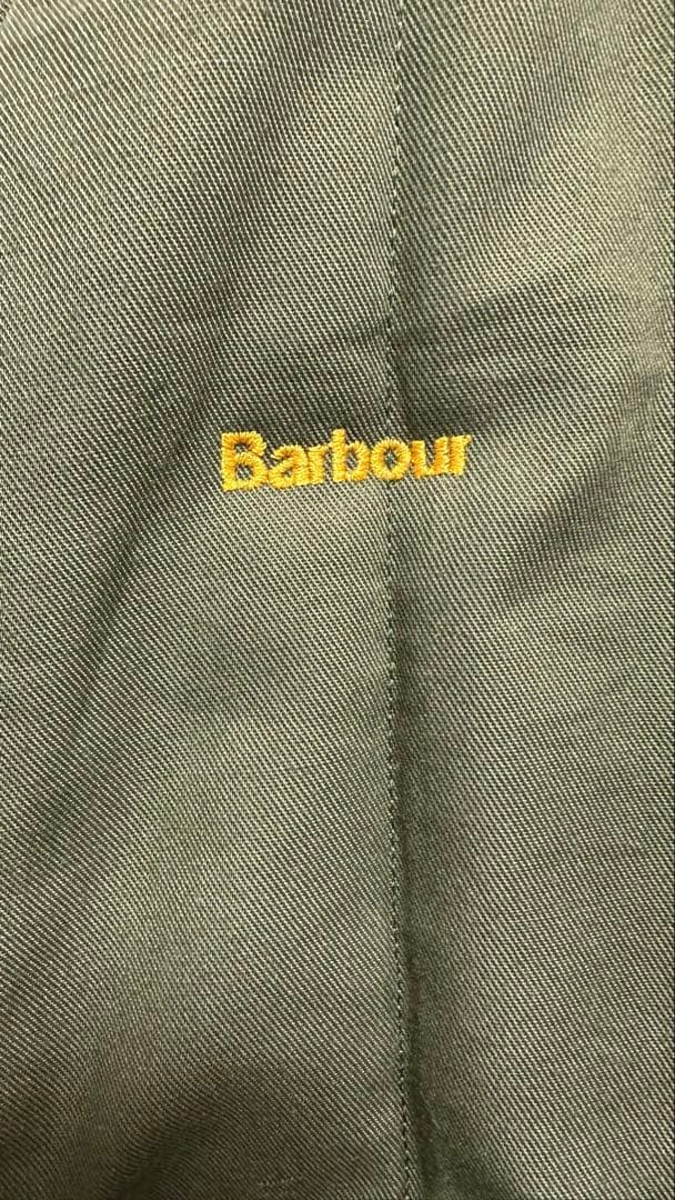 Barbour キルティングベスト カーキ