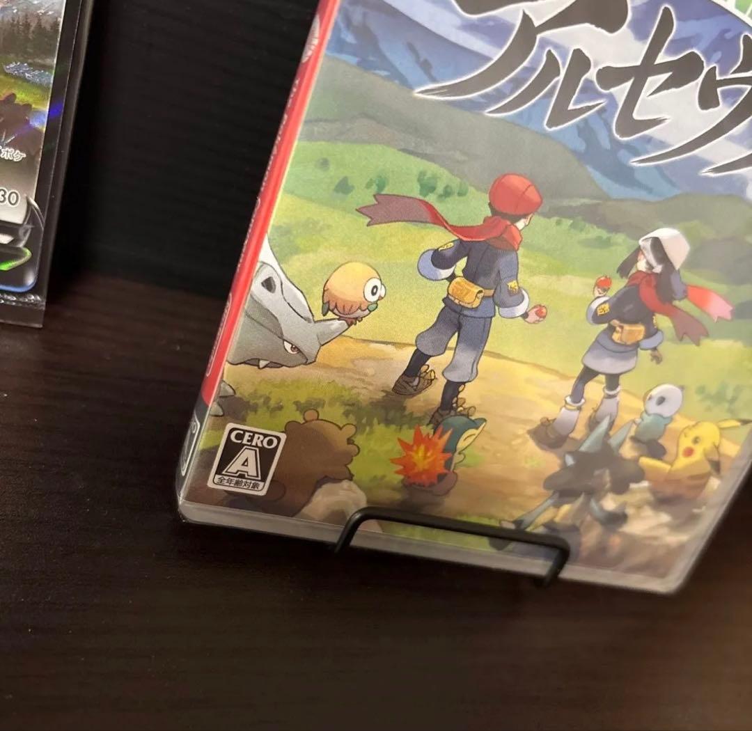 Switch Pokemon LEGENDSアルセウス　新品未開封品　プロモ付き