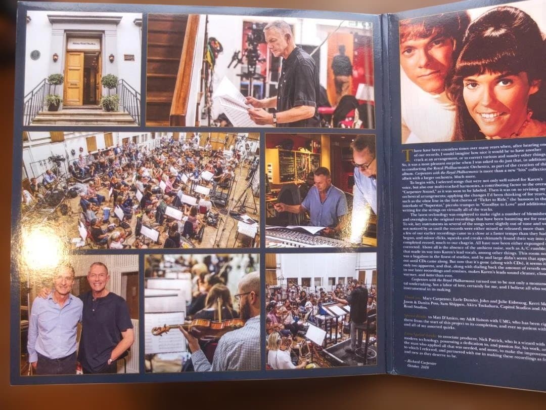 洋楽 Carpenters with the  Philharmonic O