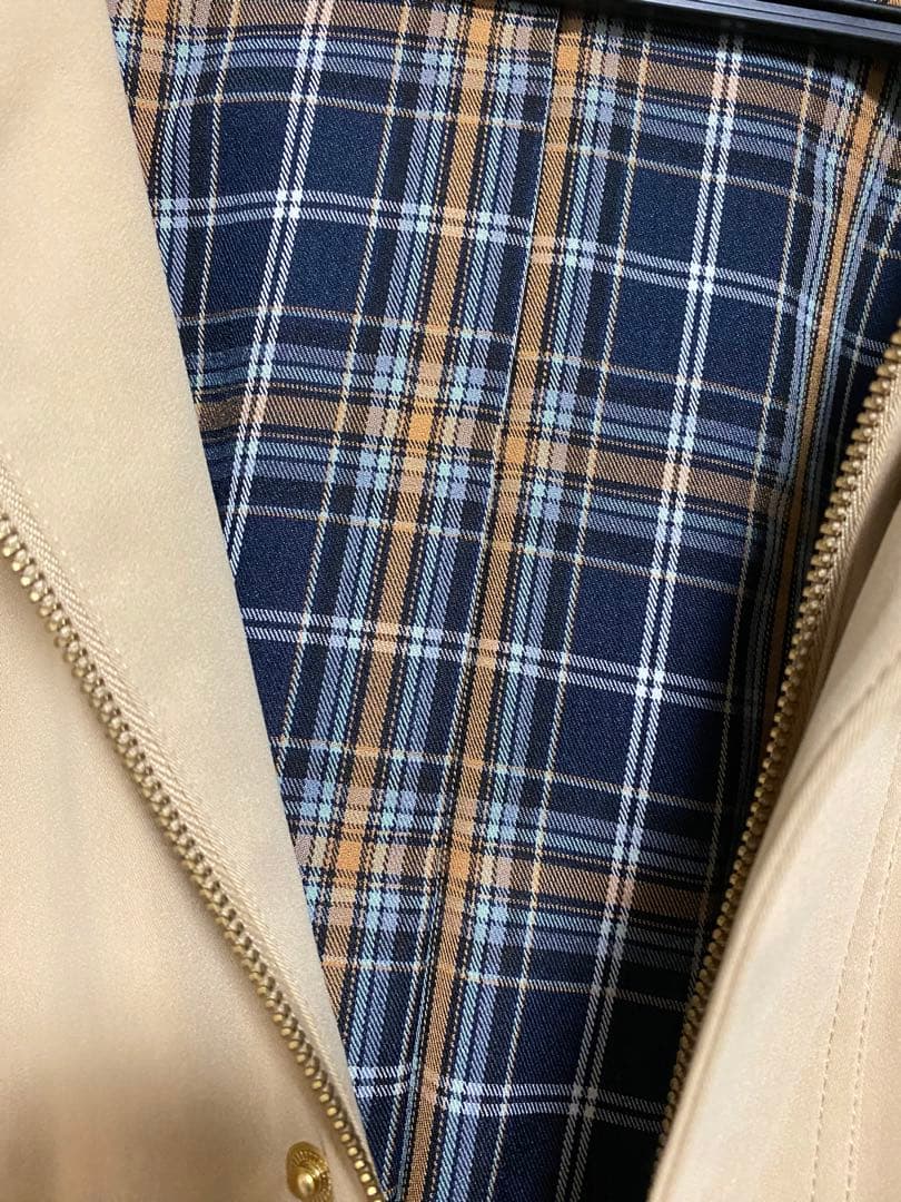 【新品！タグ付き！】Barbour風コーデュロイ襟ステンカラーコート